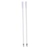 2pcs Blind Wands Vertical Blinds Stick Replacement with Hook Handle White Fiberglass Blind Tilt Wands for Window Opener