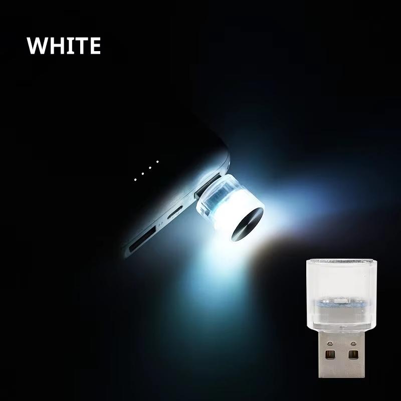 Auto LED Car Light Auto Interior Mini USB Atmosphere Light Emergency Lighting Light PC Auto Colorful Decorative Lamp Accessory