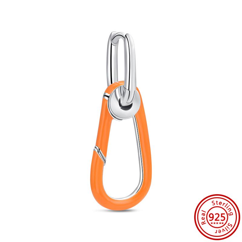 Новые серьги Me из стерлингового серебра 925 пробы с круглыми соединительными звеньями, подвесками в виде бабочки, подходят для оригинального браслета ME, сделай сам, ювелирный подарок