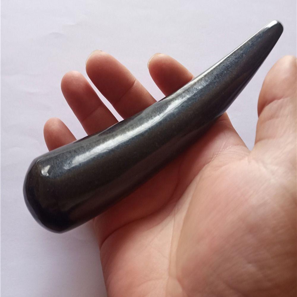 СПА Доска Гуа Ша Рог черного буйвола Инструмент для скребка Рог Палочка для массажа меридианов Салон красоты