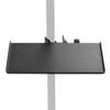 Btuty Clamp-on Tray Microphone Stand, Metal, with Mounting Clamp
