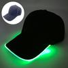 Adjustable LED Light Hip-Hop Luminous Baseball Cap Customizable logo Bar Night Hat Fashion Flashing Sporting Cap