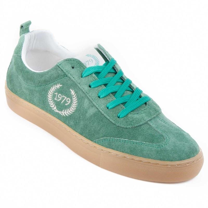 Sneaker De Piel Para Mujer. Montevita Vitta 104854