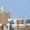 Azure Stars Wallpaper, Azure Background for Living Room and Bedroom 50x1000