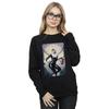 Marvel Womens/Ladies Black Cat Artwork Sweatshirt