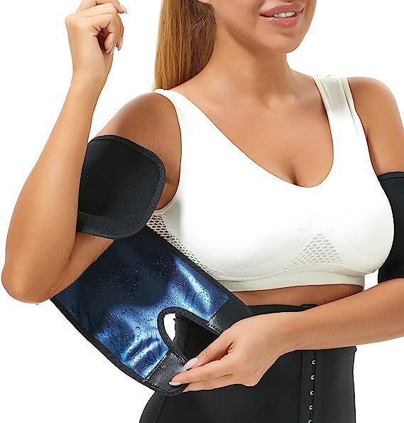 Женские рукава для формирования тела для йоги и фитнеса - Утягивающие и потовыделяющие протекторы для рук