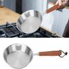 Non Stick Frying Pan 304 Stainless Steel Omelette Pan New Flat Bottom Cooking Pan  Kitchen Supplies