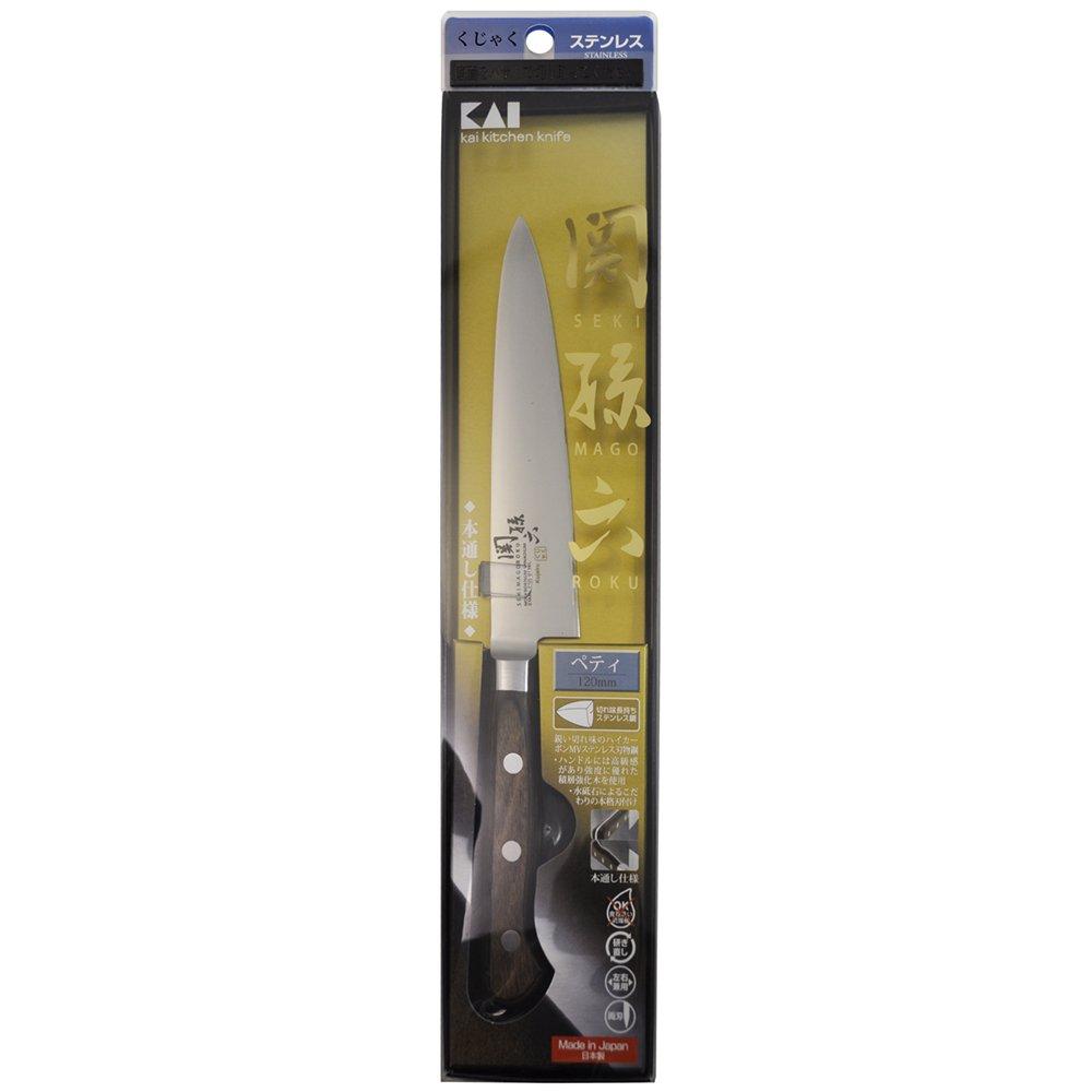 Kai Seki Magoroku Petty Peacock Made in AB5451 Knife, 120mm, Design, Japan,