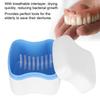 3 Colors Denture False Teeth Storage Box Case With Filter Screen Dental Appliance
