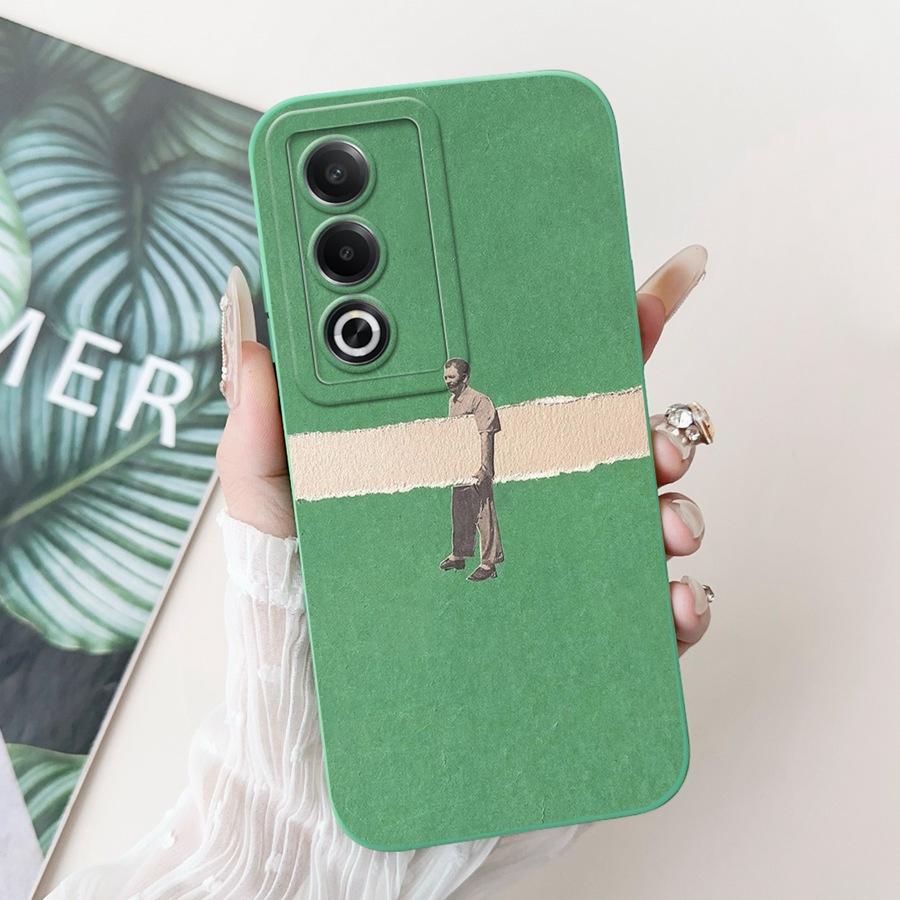 For OPPO A80 5G Case CPH2639 Cute Cartoons Painted Soft Jelly Silicon Back Covers for OPPOA80 5G A 80 Phone Cases Funda Coque