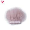 Turkey Marabou Feather 1 Meter Fancy Soft Fluffy Dyed Colorful Ribbon Lace Trim 6-8 CM Party Dress Garment Decoration Fringe