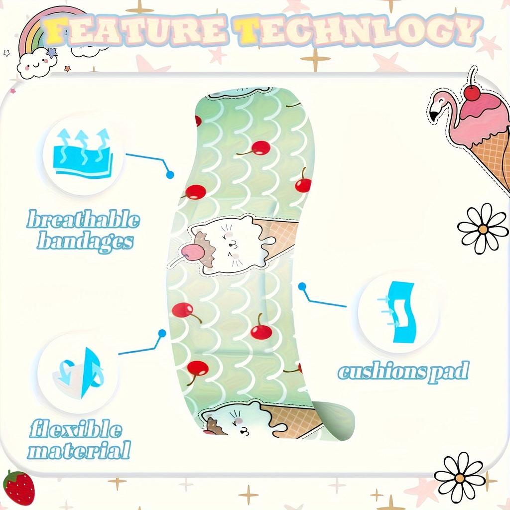 Мультяшный пластырь для детей и взрослых, перевязочные материалы для ран, пластыри, ленты для оказания первой помощи, пластыри, водонепроницаемые пластыри, раневые пластыри