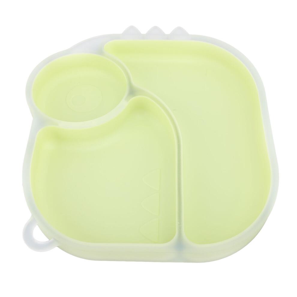 Divided Silicone Suction Plate for Baby
