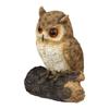 Garden Wall Owl Ornament Garden Animal Tree Hanging Decoration Pendant Resin Crafts