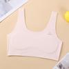 Girls' Traceless Underwear Stage 1 Girls' Development Stage Primary School Students Tank Top Comfortable and Breathable Bra Adolescent Bra