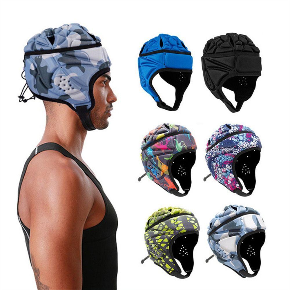Shockproof Rugby Helmet EVA Football Helmet Football Accessories Soft Helmet Kids Outdoor Sports