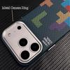 Fashion Patterns Carbon Fiber Texture N52 Magnet Phone Case for iPhone 17 Pro Max /16/15/14/13 /Shockproof /Thin Anti-fingerprint /Metal Camera Ring