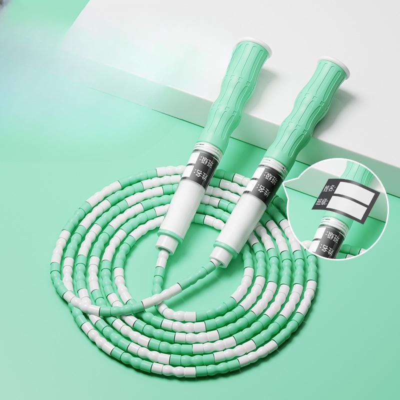 Фирменная детская бамбуковая скакалка с регулируемым именем для учеников начальной и средней школы в классе