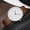 Watches Mens Minimalist Style Simple Fashion Quartz Wristwatches PU Strap Waterproof Student Clock Relogios Masculino