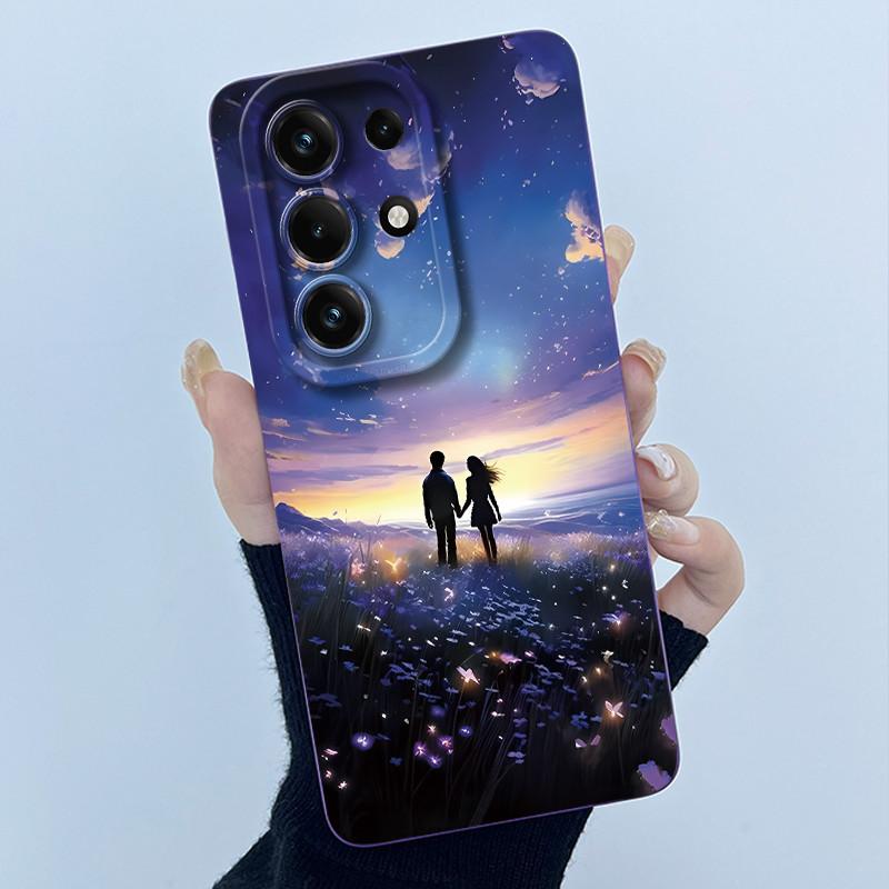 Чехол для Itel S26 Ultra Super 26 Ultra S688LN, имитация масляной живописи, цветочный узор, силиконовый мягкий чехол, новый противоударный задний чехол.
