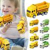 1PC Funny Baby Car Toy Mini Inertia With Optional Excavator/Sanitation/Garbage Play Kids Educat U8Z7