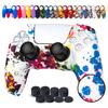 JYXETOV PS5 Controller Cover Free 8 Button Silicone Can Be Charged with the Original Suitable for Printing Pattern 1pc/2pcs (28 Options), Cap,