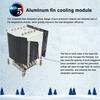 COOLSERVER R19 4U Серверный кулер для процессора 5 тепловых трубок Корпус для настольного ПК бесшумный вентилятор Для LGA2011 2066 115X Рабочая станция Компьютерный радиатор