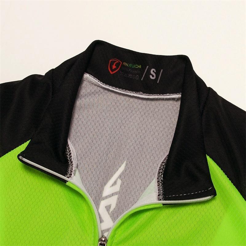 Летний комплект одежды для езды на велосипеде с коротким рукавом контрастного цвета, мужские спортивные трикотажные костюмы