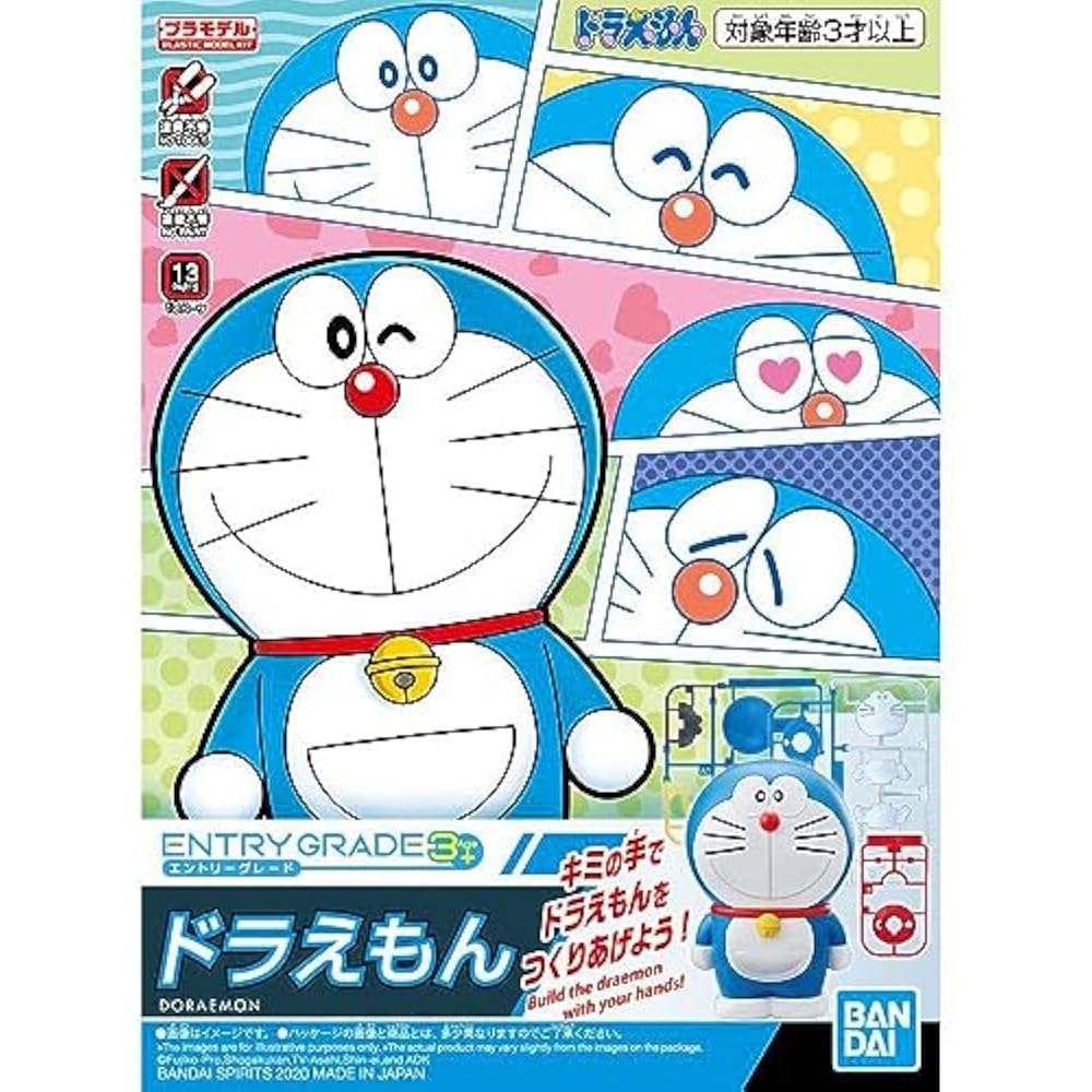 БАНДАЙСКИЕ ДУХИ (Бандайские духи) Базовый уровень Doraemon Пластиковая модель с цветовой кодировкой BAS5060272