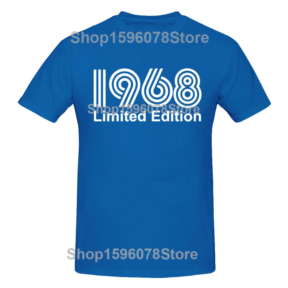 Novelty Awesome 1968 Limited Edition T Shirts Graphic Cotton Streetwear Short Sleeve Birthday Gifts Summer Style T-shirt Men