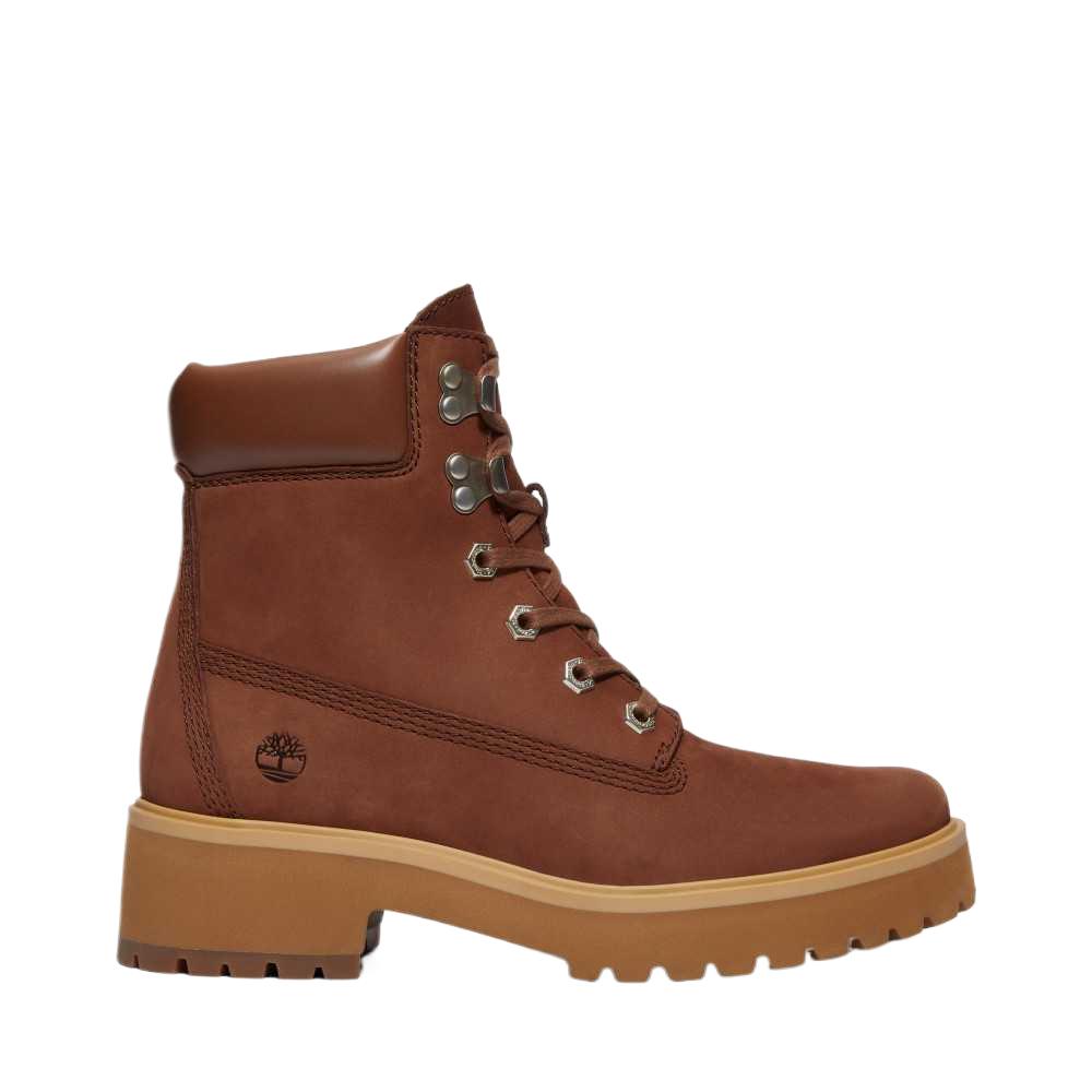 Timberland Женские высокие уличные ботинки на платформе Коричневые TB0A2CT5EM51