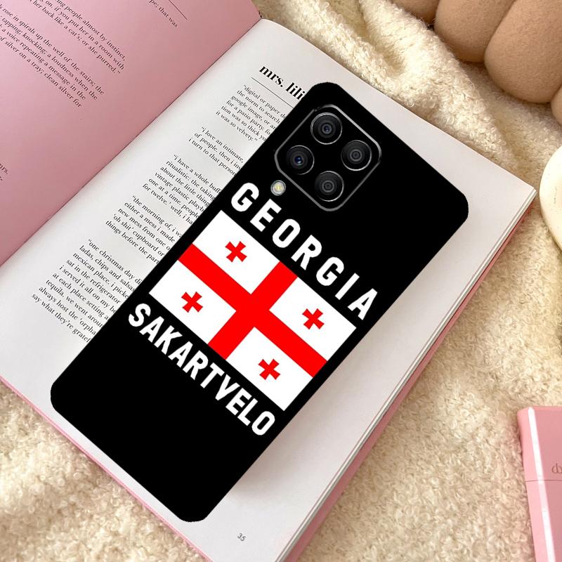 Чехол с флагом Грузии для Samsung Galaxy M12 M14 M11 M13 M15 M06 M16 M36 M56 M31 M53 M32 M52 M35 M55 M34 M54
