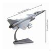 Модель истребителя J-10 10-го поколения Настольная модель истребителя J-10 Реалистичная для офиса
