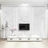 Custom 3D Mural Wallpaper European Style White Marble Pattern Fresco Living Room Sofa TV Background Photo Wall Paper For Bedroom