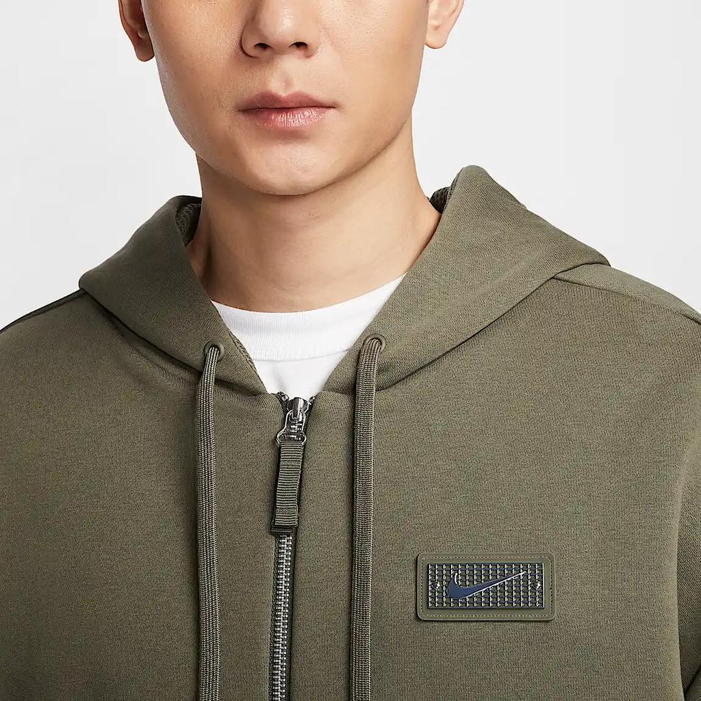 Nike Толстовка мужская оливково-зеленая HJ3898-222