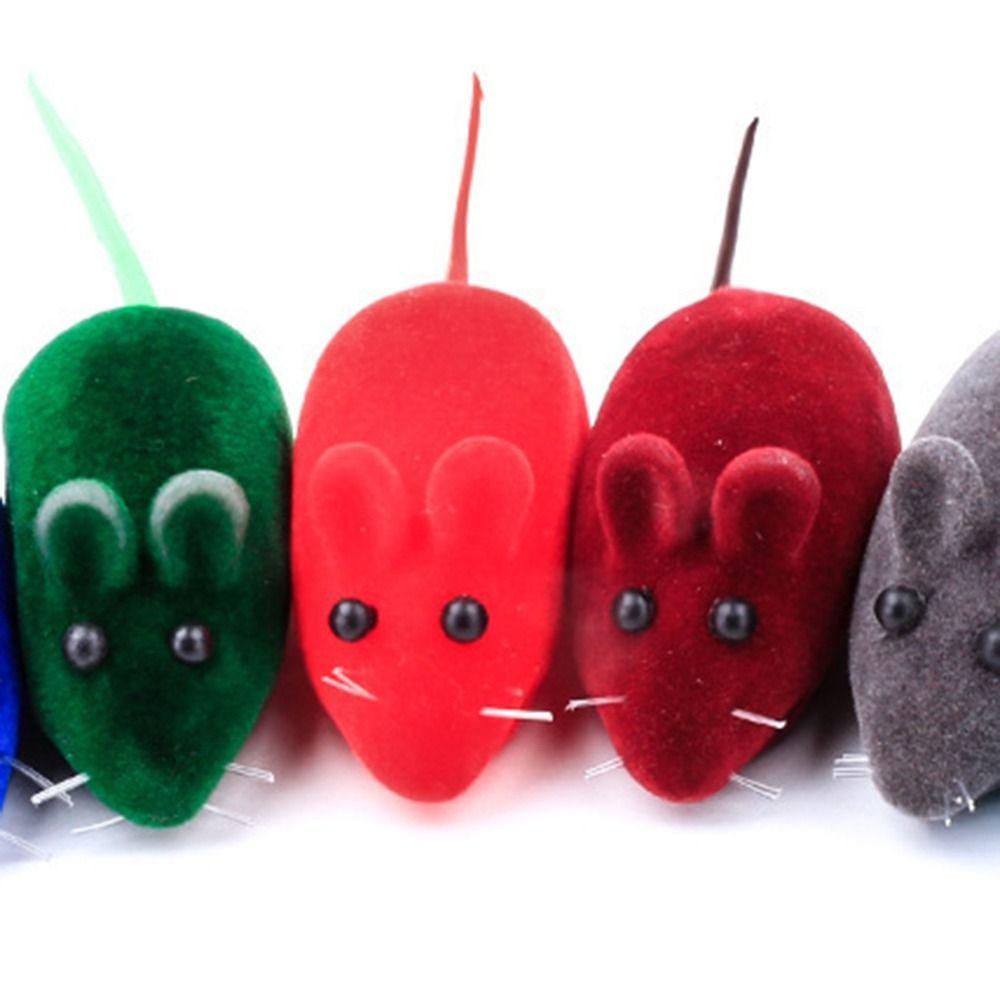 Rubber Cat Toy Plush Cat Teaser Toy Funny Kitten Interactive Toy Pet