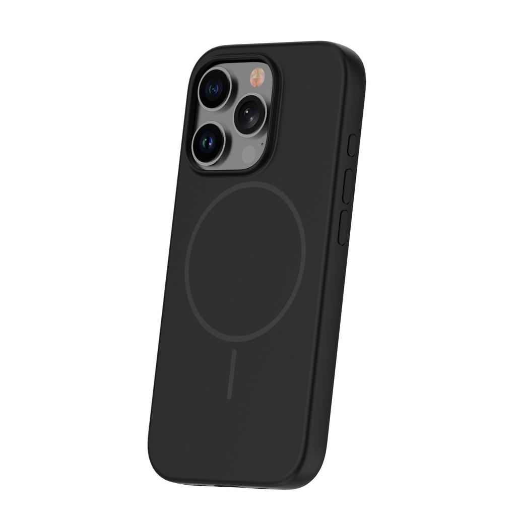 Nakładka Silicone Thin Mag Do Iphone 14 Pro 6,1" Czarna