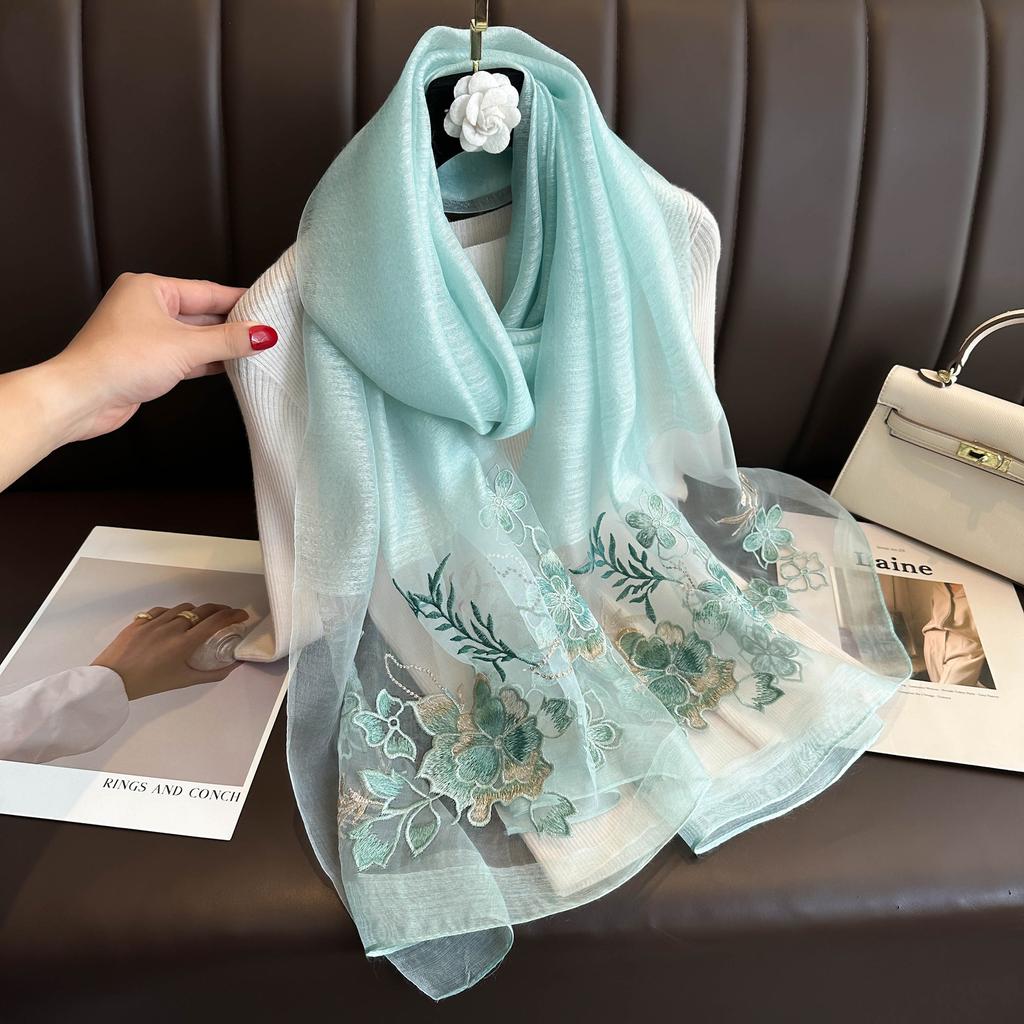 Роскошный бренд Однотонный шелковый шерстяной шарф Женские шали Шарфы Летний женский хиджаб Зимняя мода Теплая бандана Фуляр Пашмина Пончо