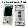Для Xiaomi Redmi Note 13 4G Средняя рамка LCD экрана Передняя рамка Корпус Рамка Шасси Замена