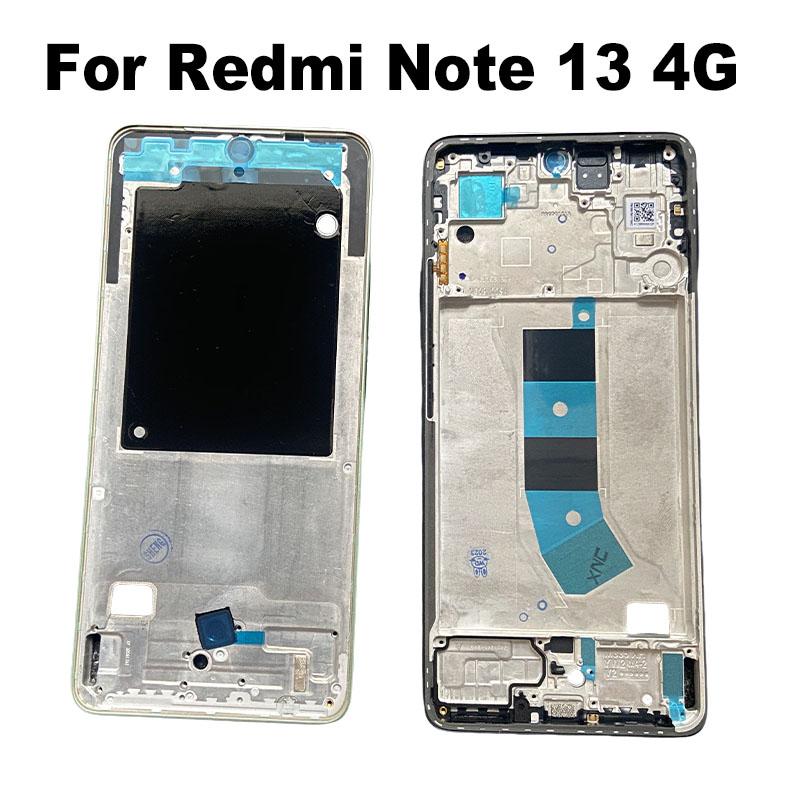 Для Xiaomi Redmi Note 13 4G Средняя рамка LCD экрана Передняя рамка Корпус Рамка Шасси Замена