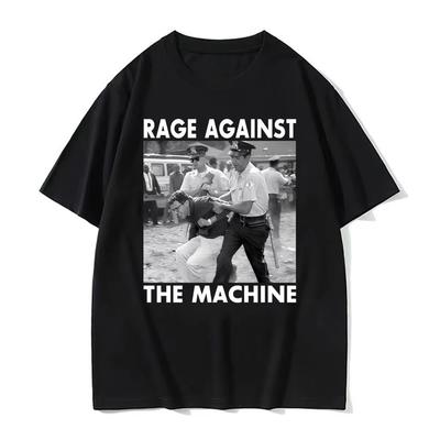 Смешные футболки с мемами Берни Сандерса, футболки с графикой Rage Against The Machine для мужчин и женщин, винтажные, уличный стиль, с коротким рукавом