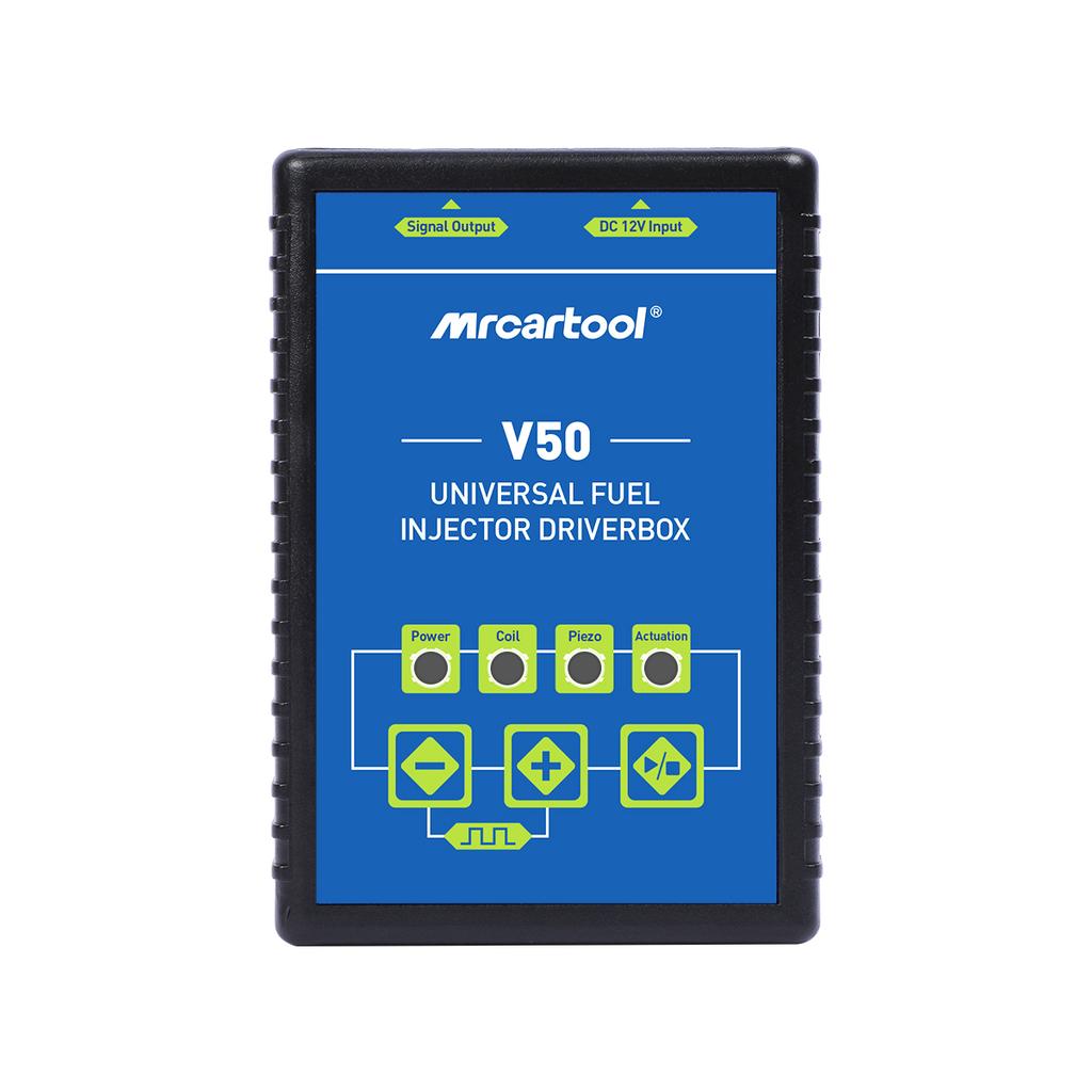 MRCARTOOL V50 Тестер-очиститель топливных форсунок Наборы для самостоятельной очистки Адаптер для дизельных и GDI форсунок Для AUTOOL CT150 CT160