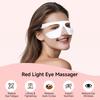 Очки для светотерапии красным светом Массажер для области под глазами Портативное устройство для ухода за глазами Светодиодный корректор для глаз для удаления морщин и подтяжки кожи