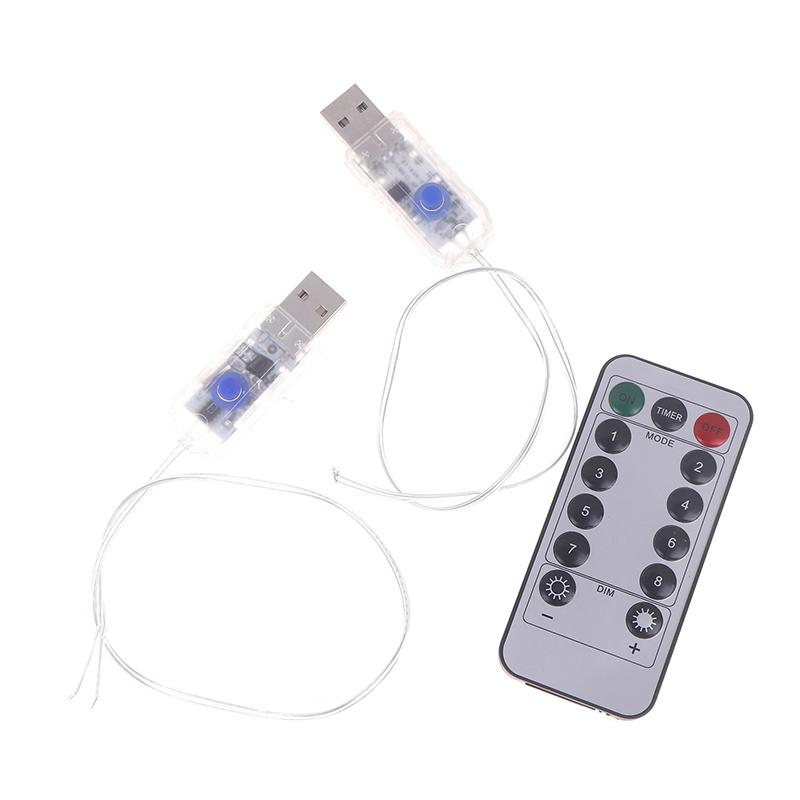 4.5V светодиодные полосы света пульт дистанционного управления USB печатная плата рождественское домашнее вечернее освещение декоративное оборудование светодиодный пульт дистанционного управления