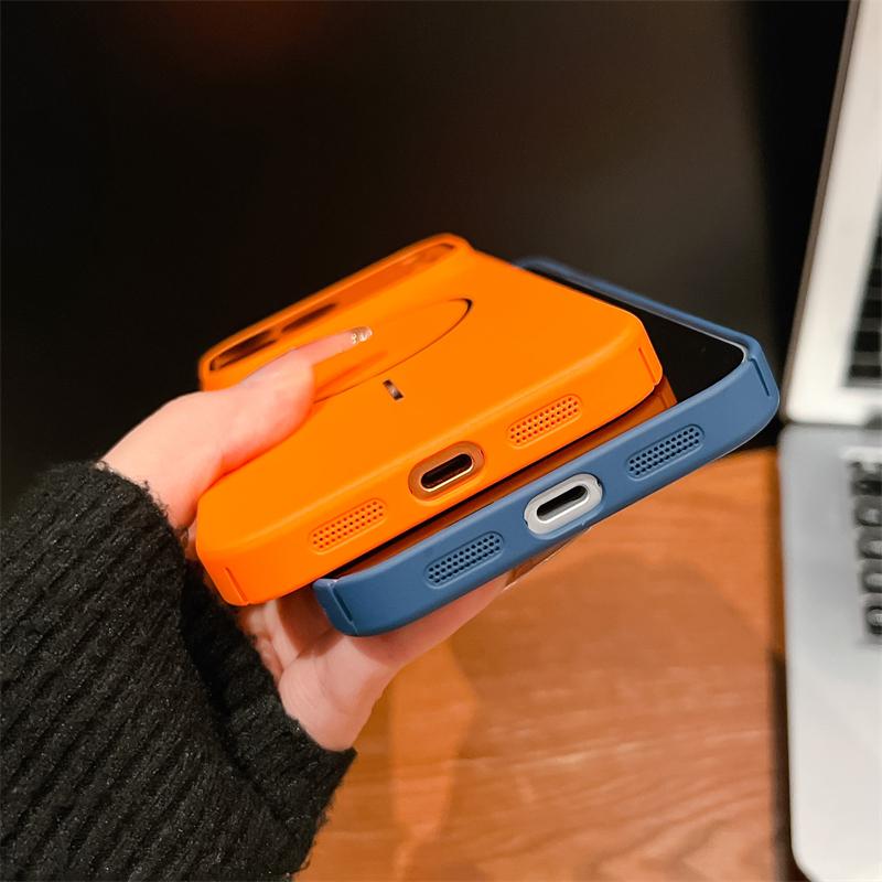 Ультратонкий ПК Металлическое Кольцо Магнитное Для Magsafe Матовый Чехол Для iPhone 17 16 15 14 13 12 11 Pro Max Защита Стеклянной Линзы Жесткая Крышка