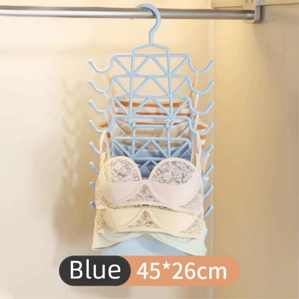Multi-Layer Underwear Hanger Sturdy Scarf Rack Traceless Bra Hanger Home Storage