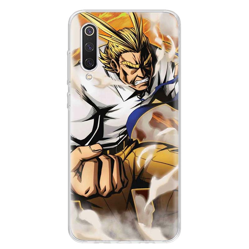 Anime My Hero Academia Cover Phone Case For Xiaomi Poco X3 GT X4 NFC M4 Pro M3 M2 F3 F2 F1 Mi Note 10 A3 A2 Lite A1 CC9E Fundas