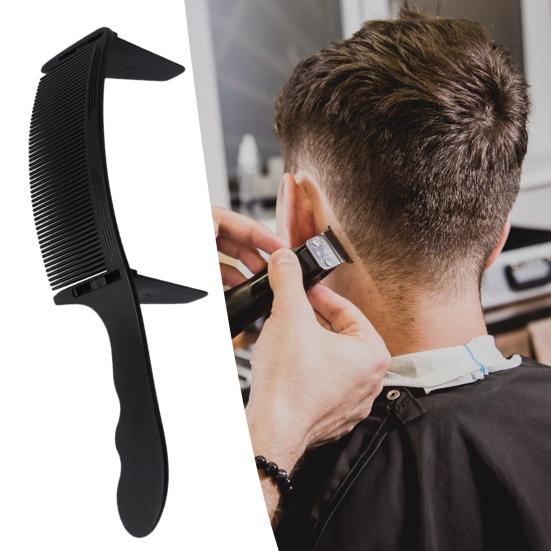 Набор изогнутых парикмахерских расчесок Yousheng с кронштейнами, профессиональный регулируемый термостойкий инструмент для укладки волос для мужских стрижек