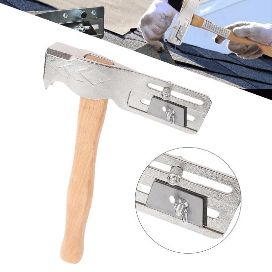 Молоток для гипсокартона, топор с деревянной ручкой, высокая твердость, легкий многофункциональный магнит, кровельный топор, инструмент для ремонта