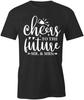 CHEERS TO THE FUTURE TShirt Tee Short-Sleeved Cotton CLOTHING MARRIAGE S1BSA375